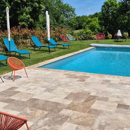 Сasa de vacaciones Ideal Family - 45min From Sarlat- Swimming Pool - Wifi Montferrand-du-Périgord